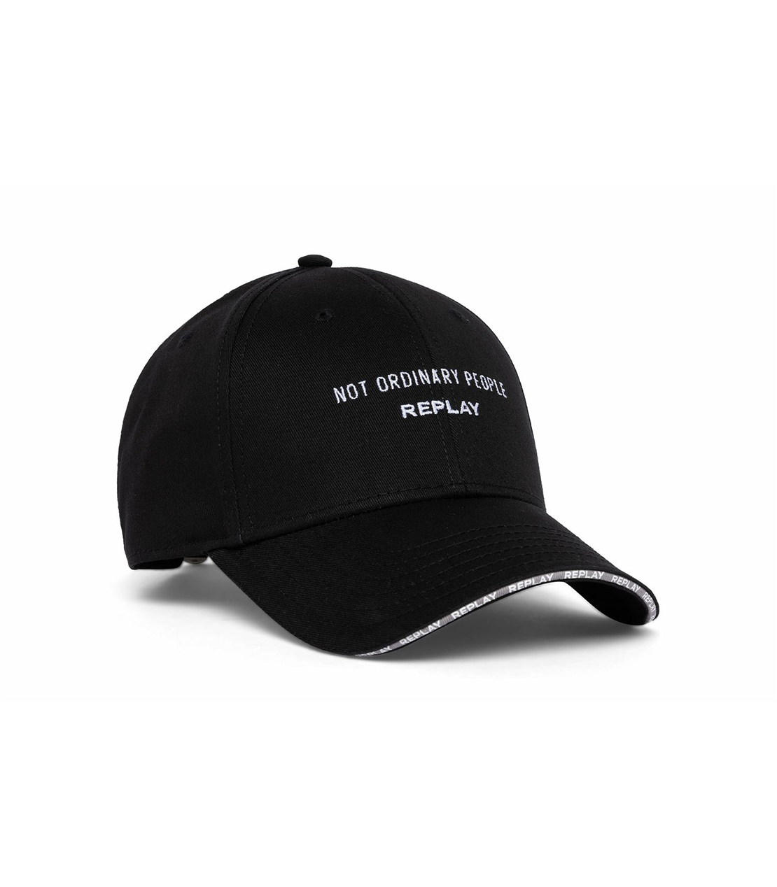 ブラックコットンツイルキャップ 詳細画像 ブラック 1